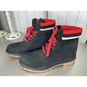 Timberland Chicago Bulls Suede Leather Premium Waterproof Men's Boots Size 12